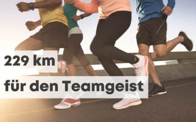 Viele Kilometer – ein gemeinsames Ziel!